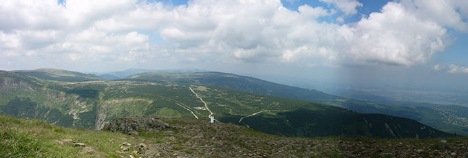 Riesengebirge Polen im Sommer Riesengebirge im Sommer