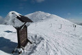 Thumb Skifahren in Karpacz im Winter