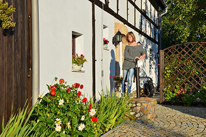Ferienhaus Riesengebirge im Frühling