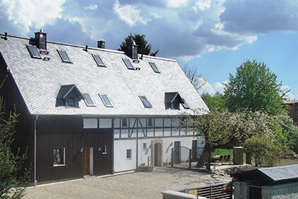 Ferienhaus Riesengebirge im Sommer